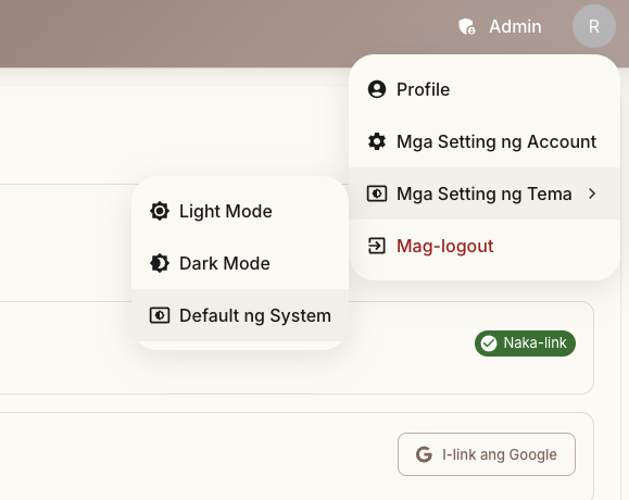 Settings Screen Capture
